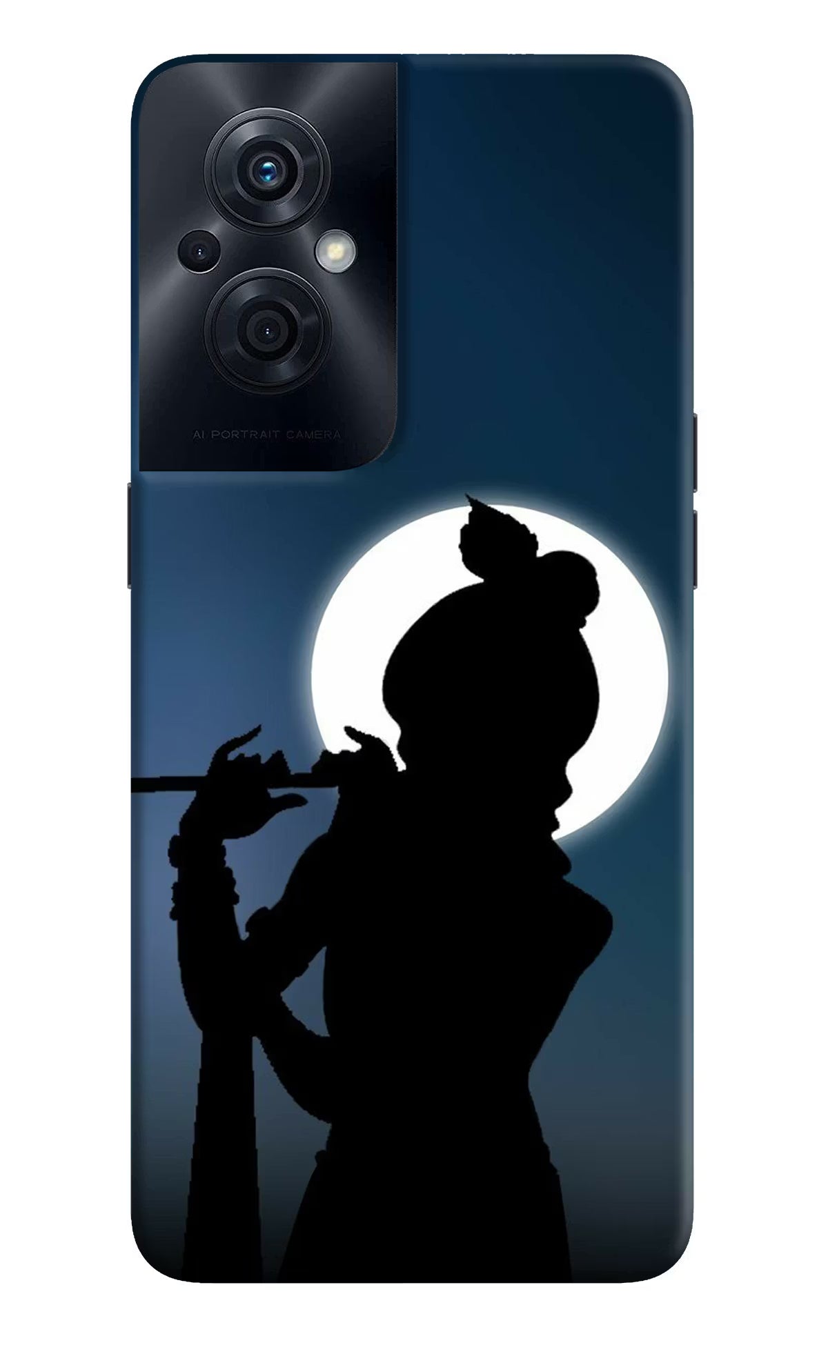 Shri Krishna Silhouette OPPO F21s Pro 5G Back Cover
