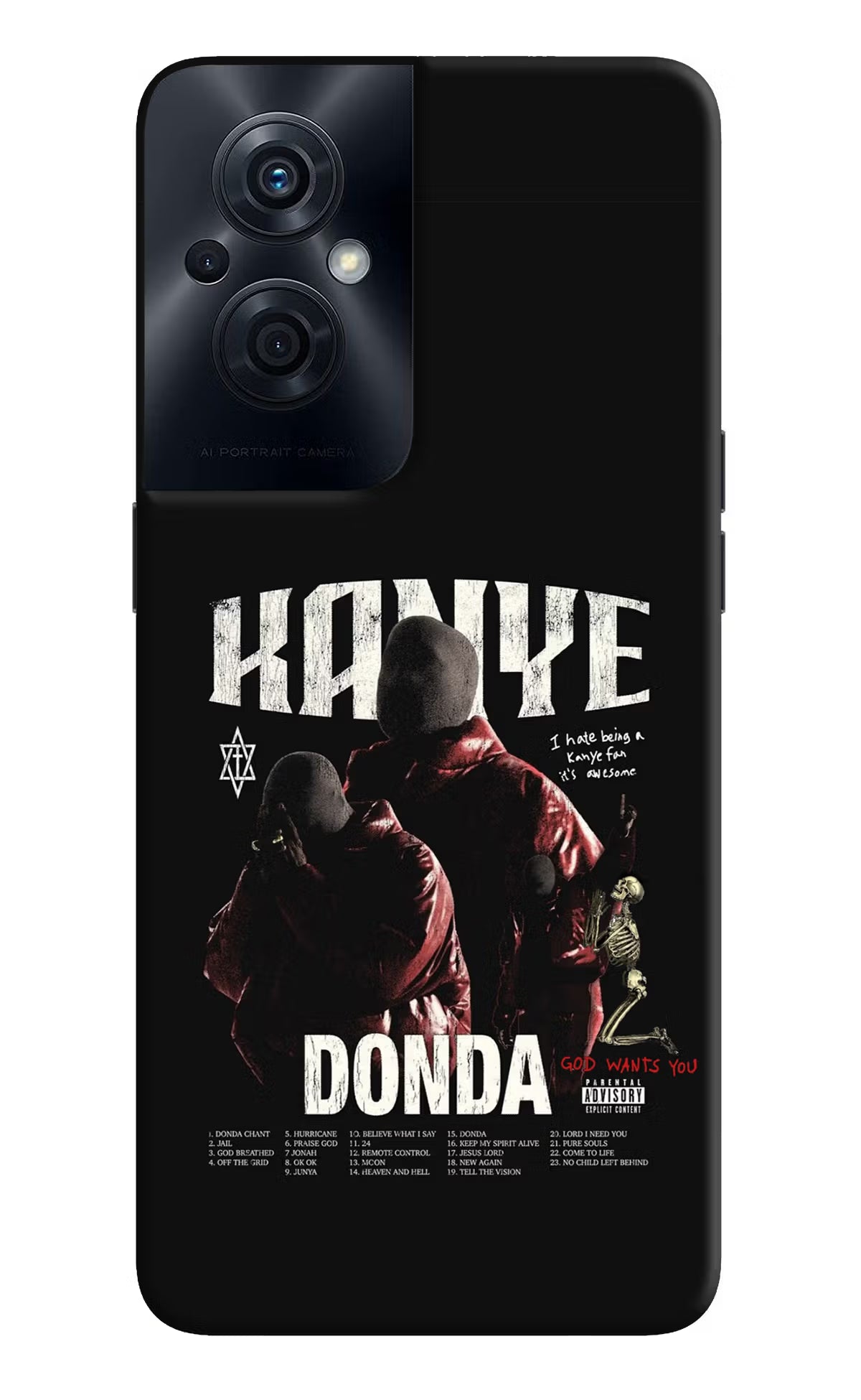 Donda Kanye West OPPO F21s Pro 5G Back Cover