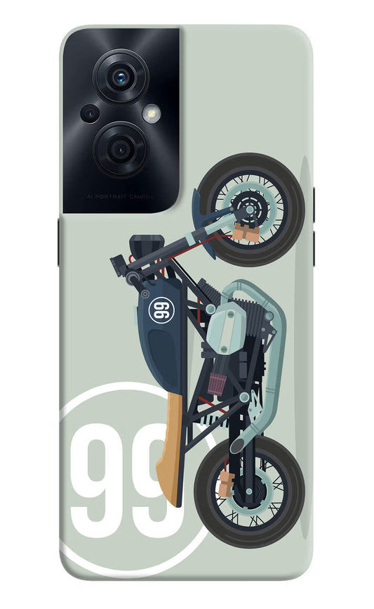 Classic Cafe Racer 99 OPPO F21s Pro 5G Back Cover