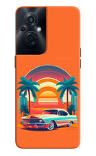 Palm Drive 80s OPPO F21s Pro 5G Hard Case Back Cover by Casekaro