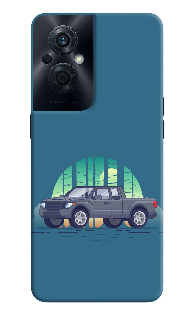 Retro Garage Vibe OPPO F21s Pro 5G Hard Case Back Cover by Casekaro