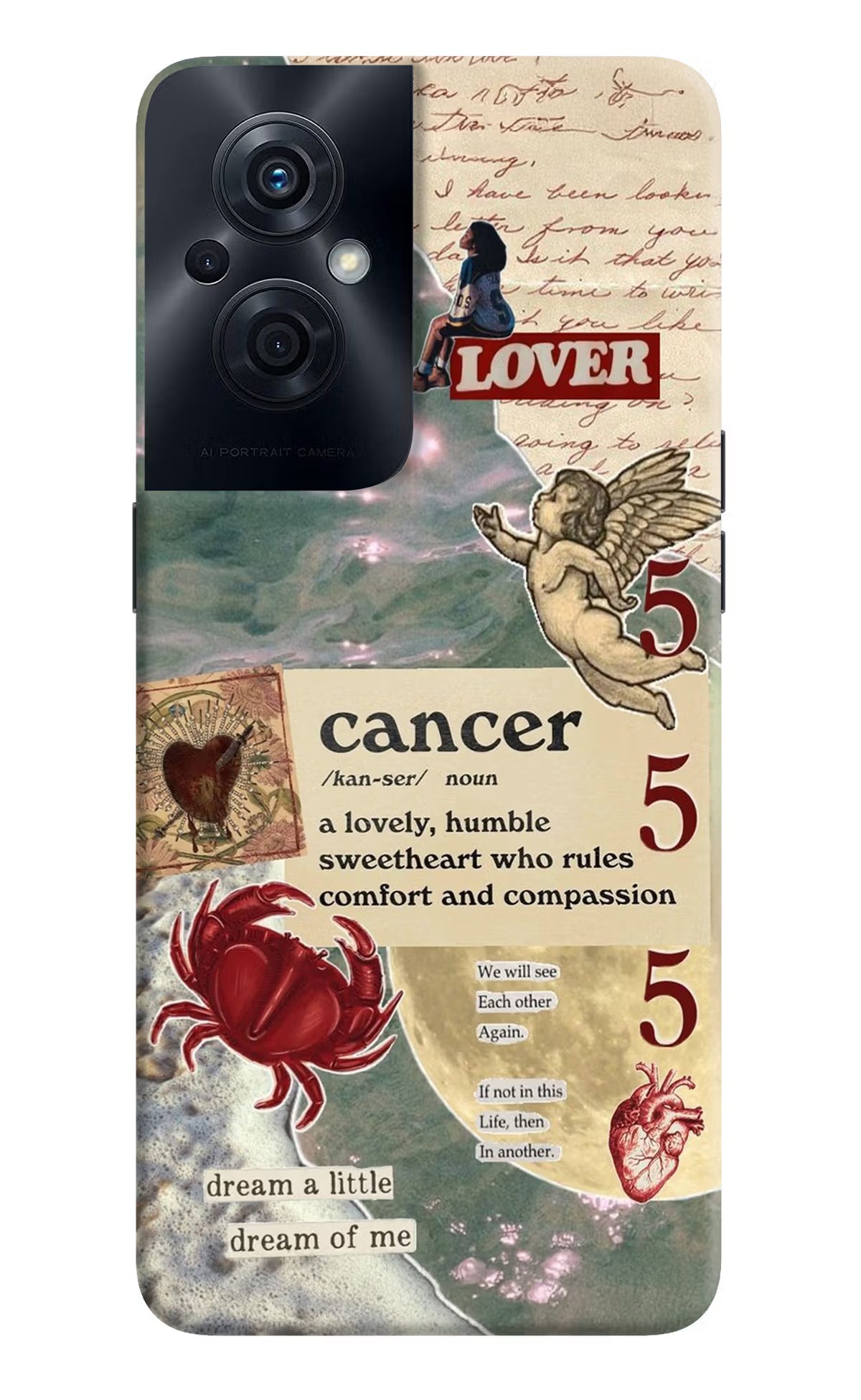 Cancer Zodiac OPPO F21s Pro 5G Back Cover