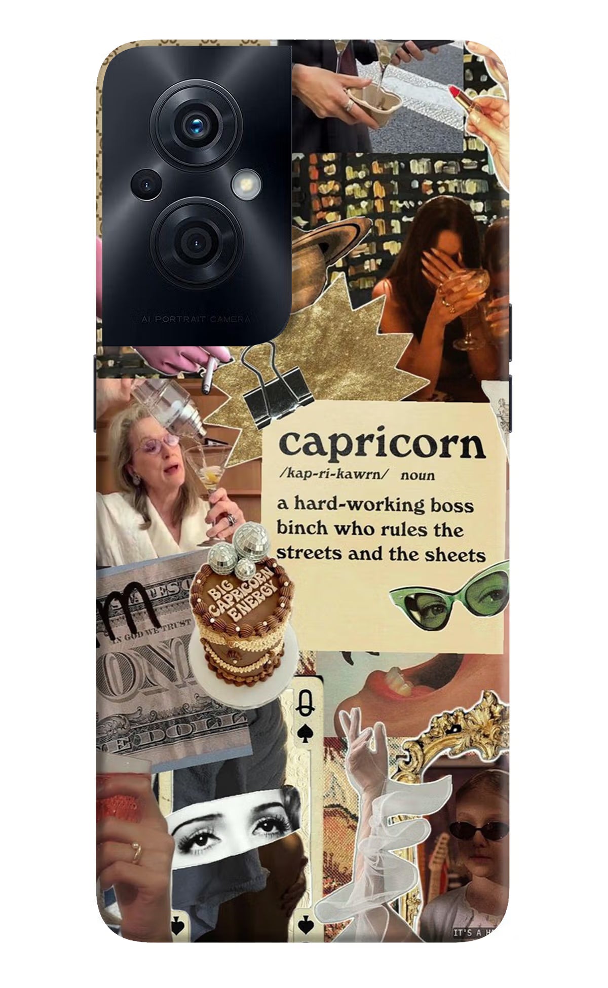 Capricorn Zodiac OPPO F21s Pro 5G Back Cover
