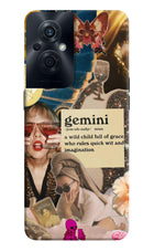Gemini Zodiac OPPO F21s Pro 5G Hard Case Back Cover by Casekaro