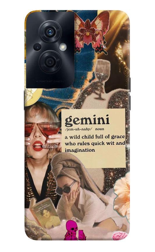 Gemini Zodiac OPPO F21s Pro 5G Back Cover