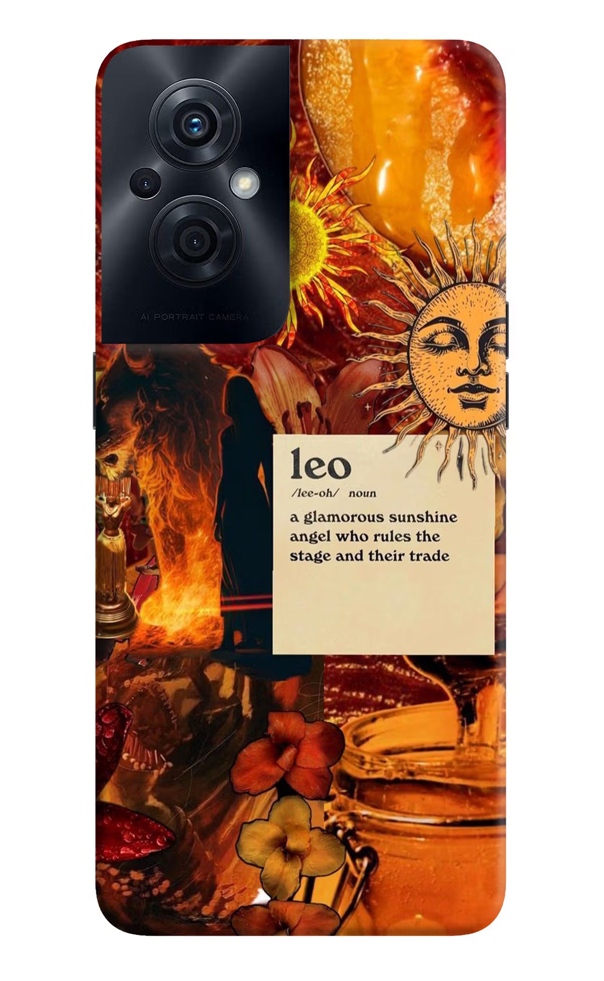 Leo Zodiac OPPO F21s Pro 5G Back Cover