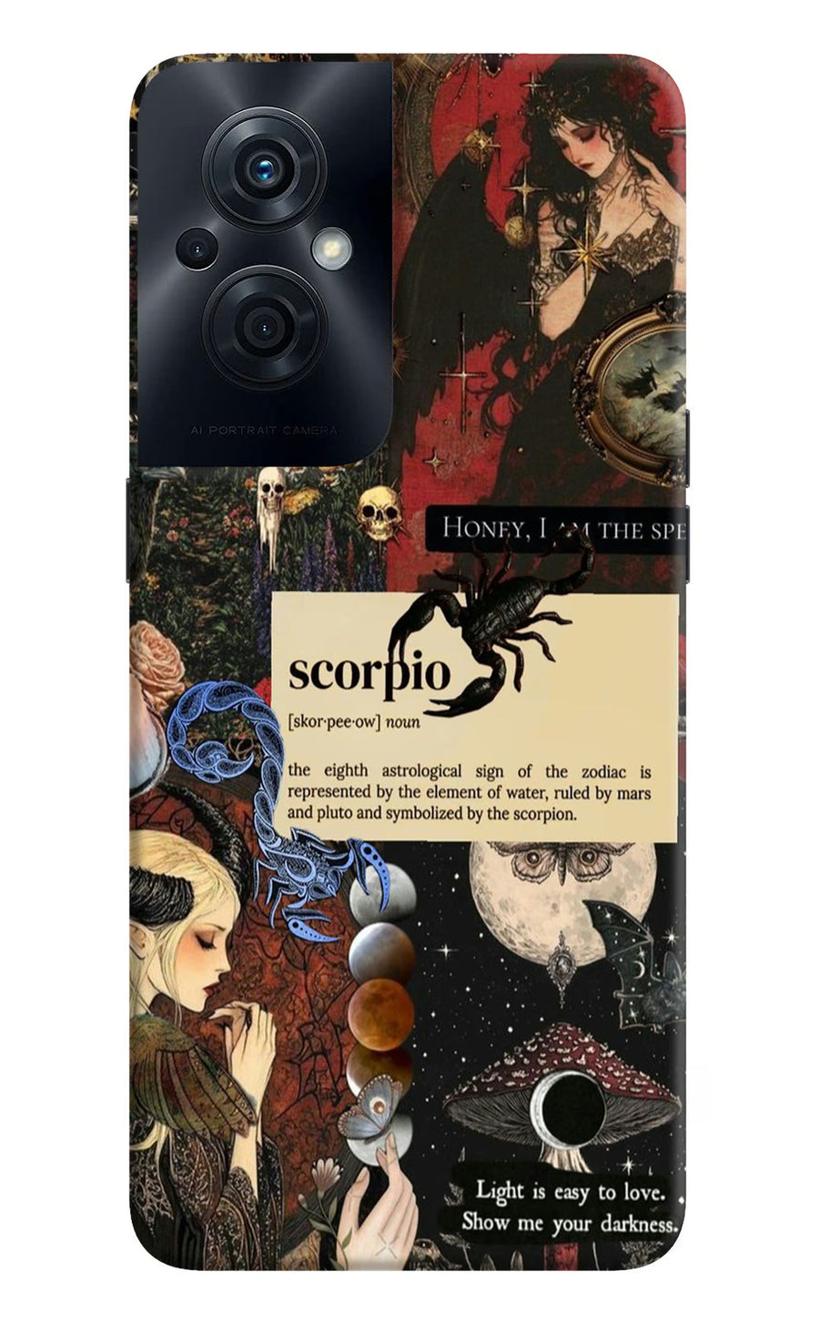 Scorpio Zodiac OPPO F21s Pro 5G Back Cover, Hard case