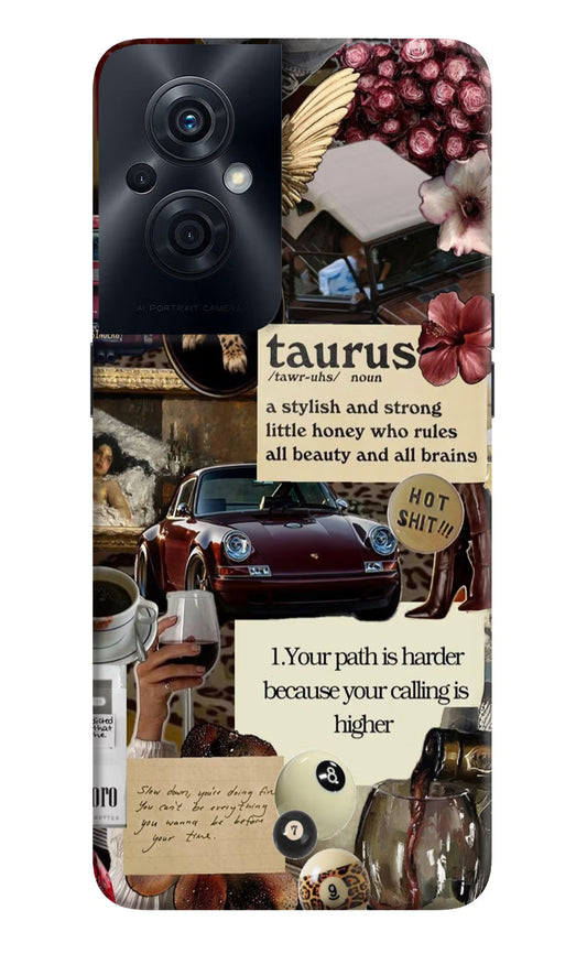 Taurus Zodiac OPPO F21s Pro 5G Back Cover