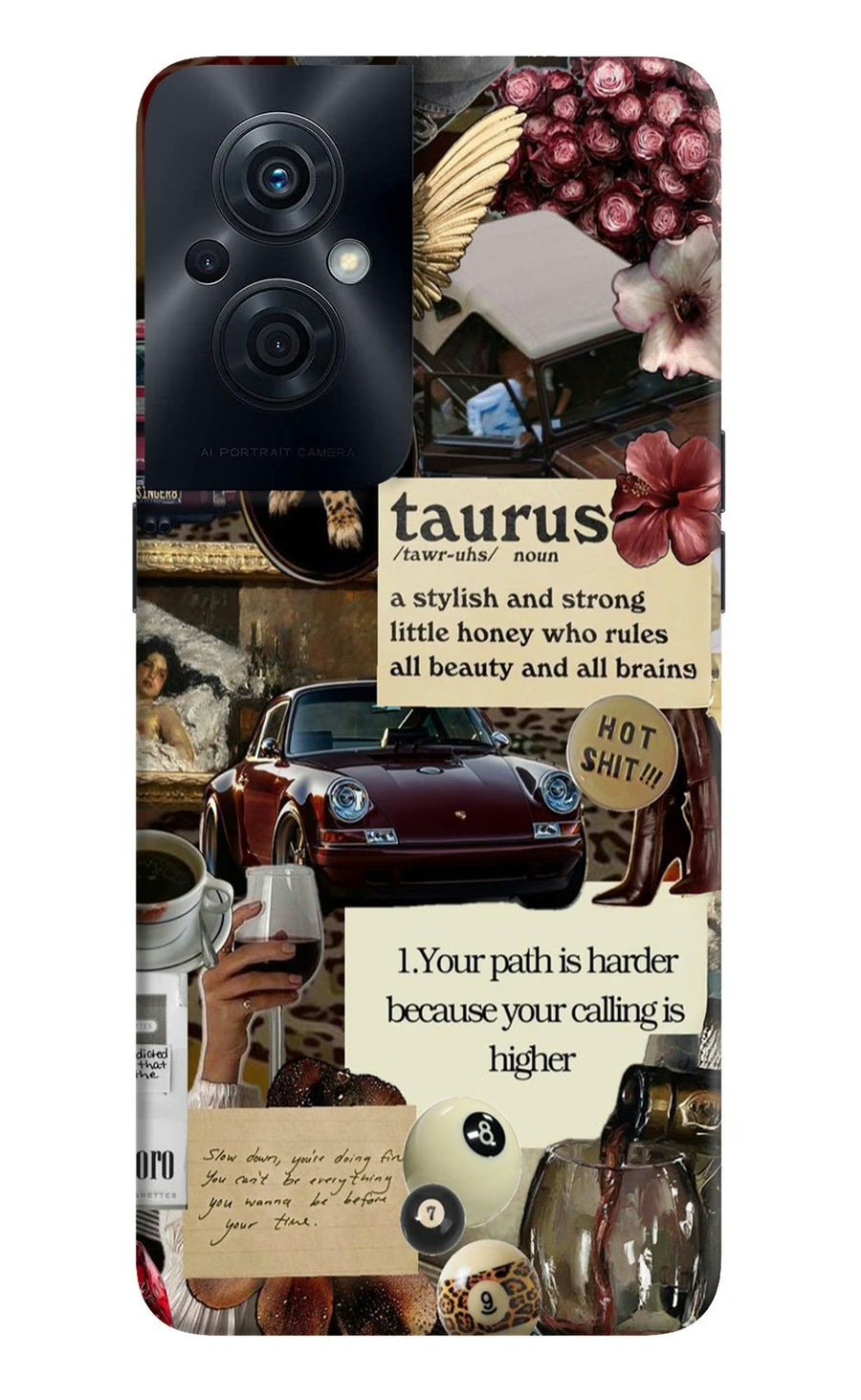Taurus Zodiac OPPO F21s Pro 5G Back Cover, Hard case