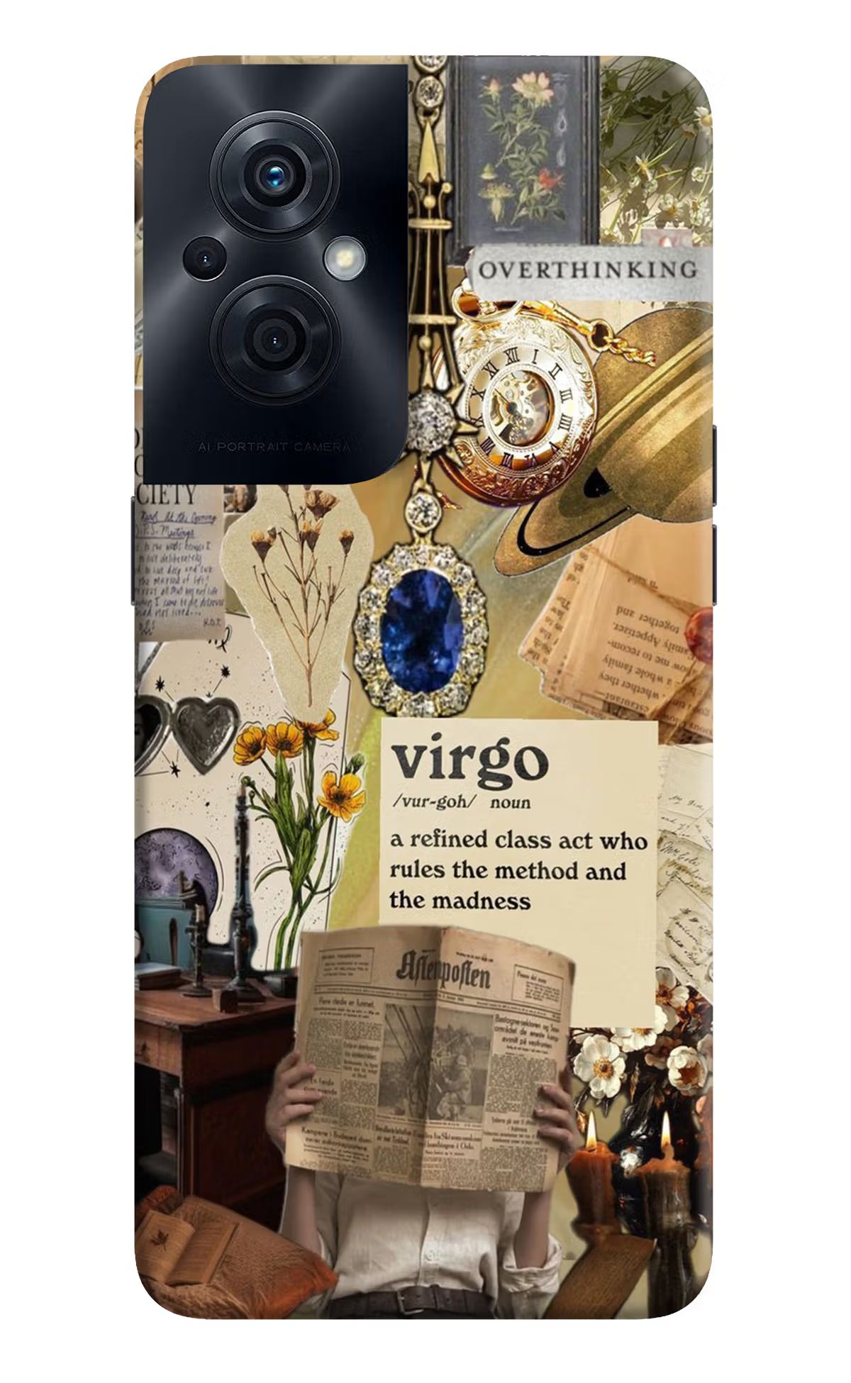 Virgo Zodiac OPPO F21s Pro 5G Back Cover