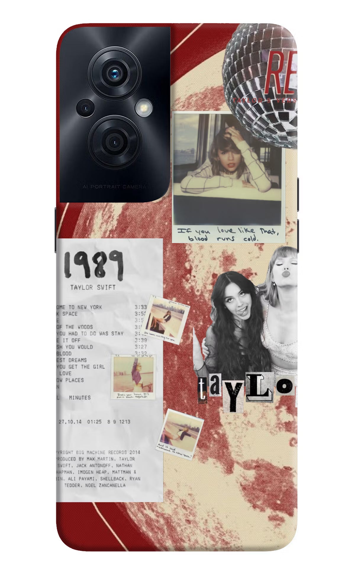 Taylor Swift OPPO F21s Pro 5G Back Cover