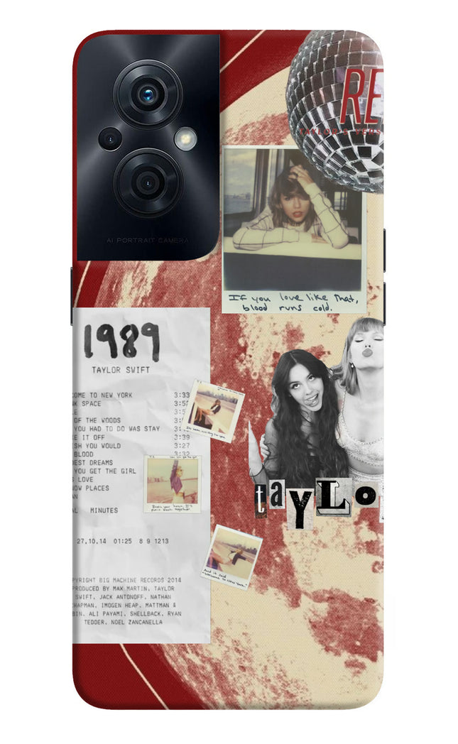 Taylor Swift OPPO F21s Pro 5G Hard Case Back Cover by Casekaro