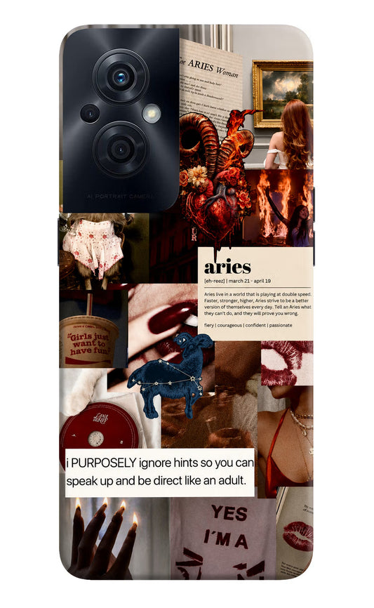 Zodiac Aries OPPO F21s Pro 5G Back Cover