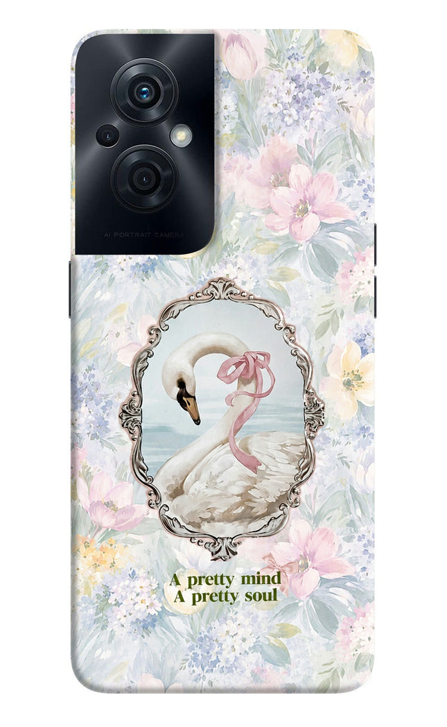 Pretty Mind Pretty Soul OPPO F21s Pro 5G Hard Case Back Cover by Casekaro