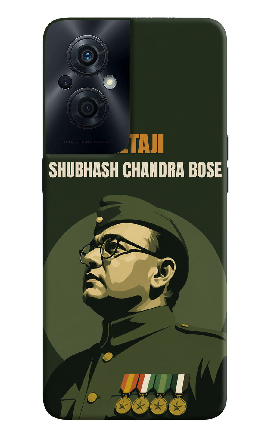 Netaji Legacy OPPO F21s Pro 5G Back Cover, Hard case