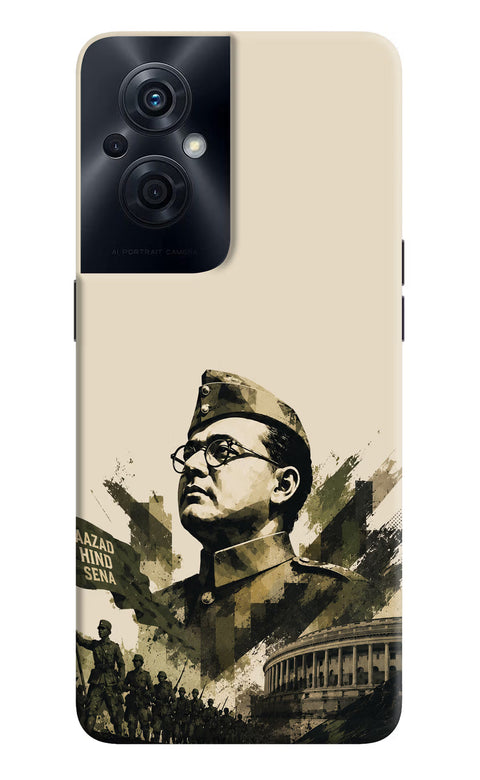 Netaji Rising OPPO F21s Pro 5G Back Cover
