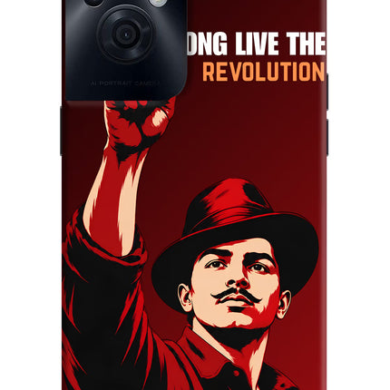 Bhagat Singh Revolution OPPO F21s Pro 5G Back Cover