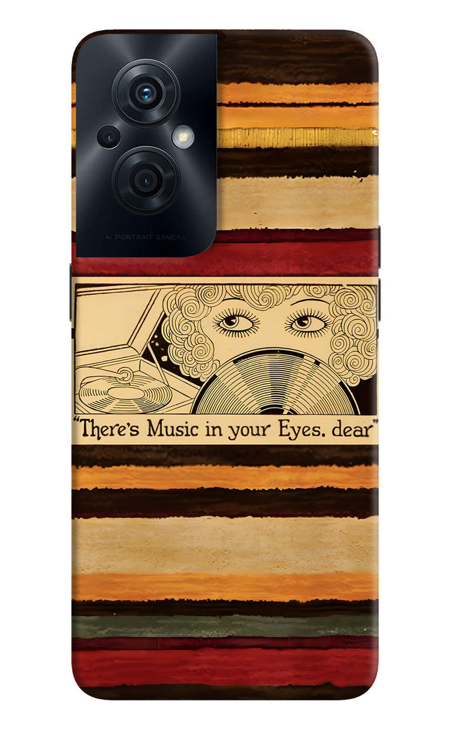 Vinyl Stripes OPPO F21s Pro 5G Hard Case Back Cover by Casekaro