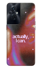 Pink Aura OPPO F21s Pro 5G Hard Case Back Cover by Casekaro