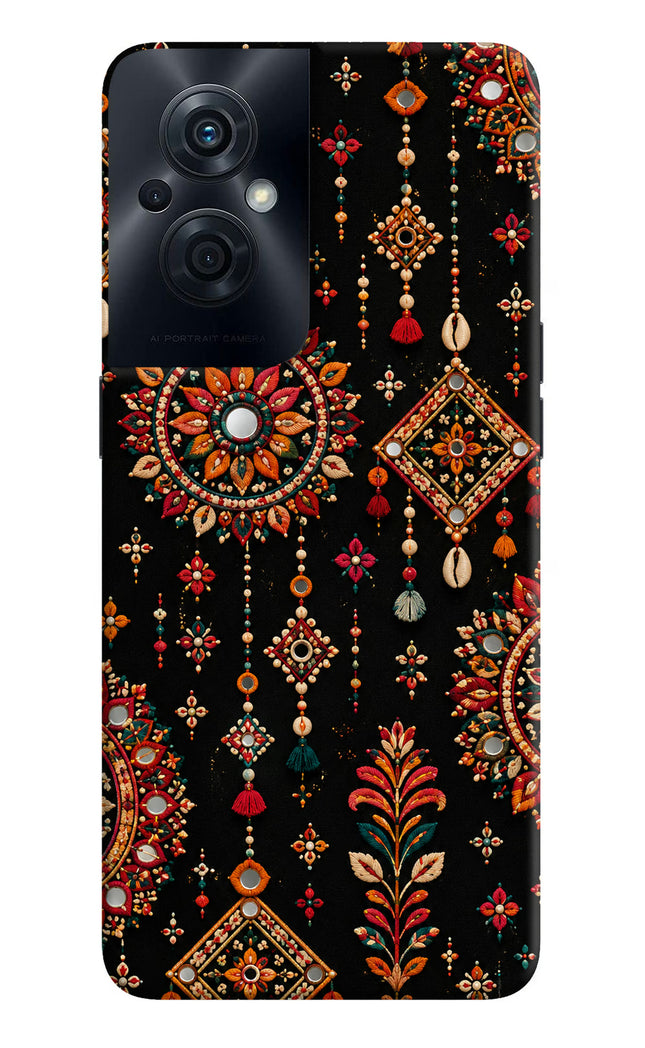Boho Noir OPPO F21s Pro 5G Hard Case Back Cover by Casekaro