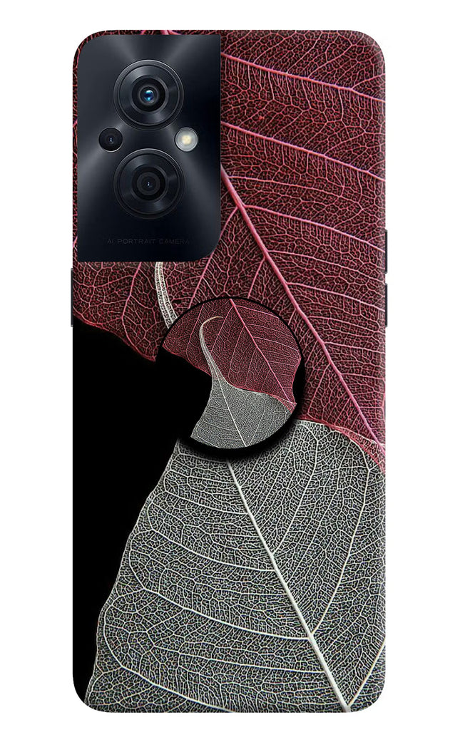 Leaf Pattern OPPO F21s Pro 5G Pop Case