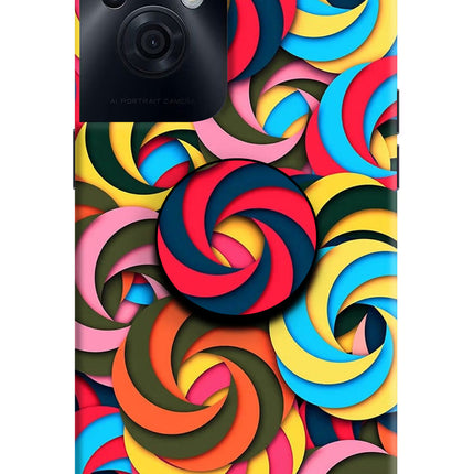 Spiral Pattern OPPO F21s Pro 5G Pop Case