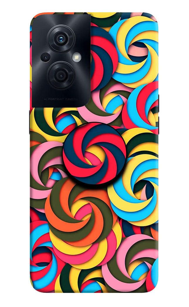 Spiral Pattern OPPO F21s Pro 5G Pop Case