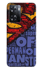 Superman OPPO A77s Back Cover