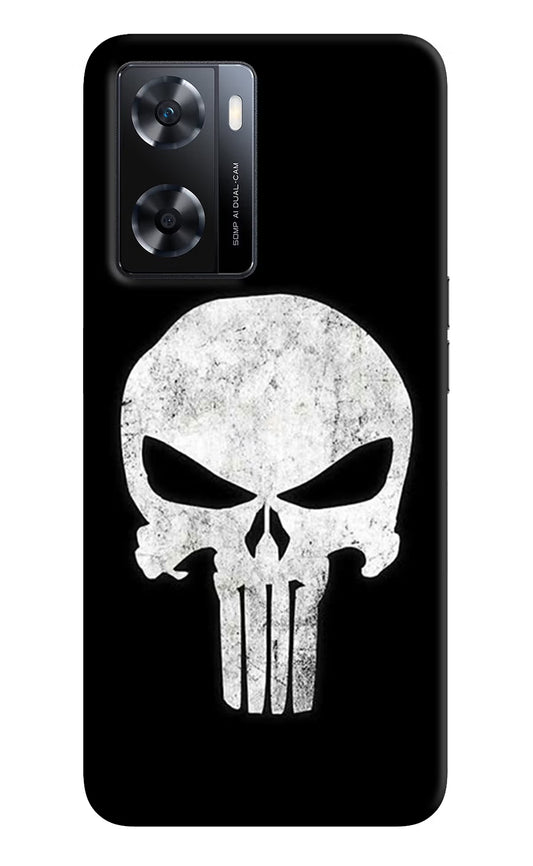 Punisher Skull OPPO A77s Back Cover