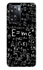 Physics Formula OPPO A77s Back Cover