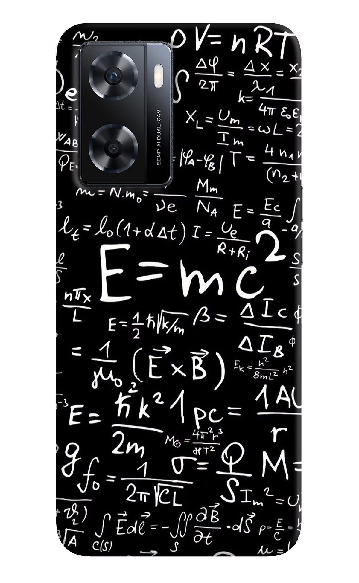 Physics Formula OPPO A77s Back Cover