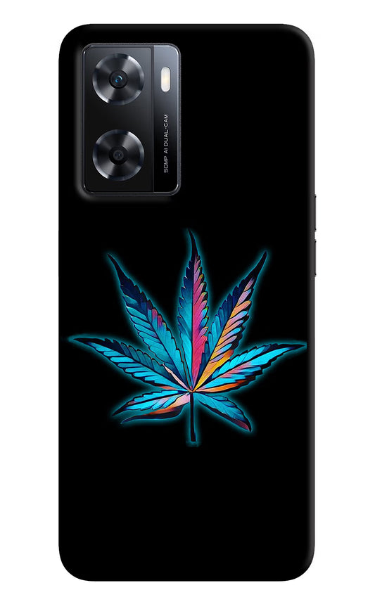 Weed OPPO A77s Back Cover