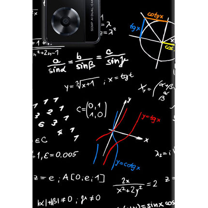 Mathematics Formula OPPO A77s Back Cover