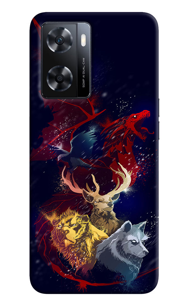 Game Of Thrones OPPO A77s Back Cover