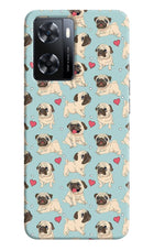 Pug Dog OPPO A77s Back Cover