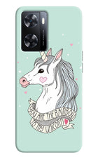 Unicorn Wallpaper OPPO A77s Back Cover