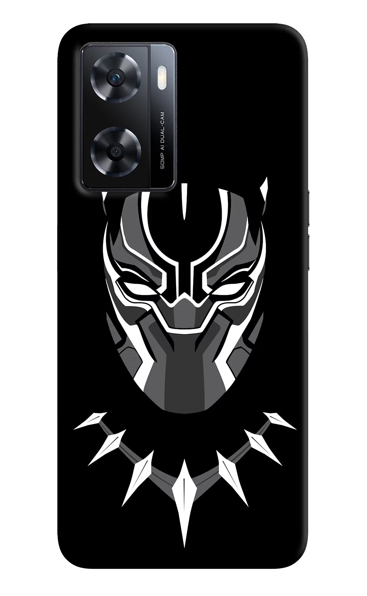 Black Panther OPPO A77s Back Cover