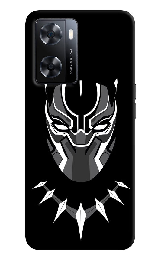 Black Panther OPPO A77s Back Cover