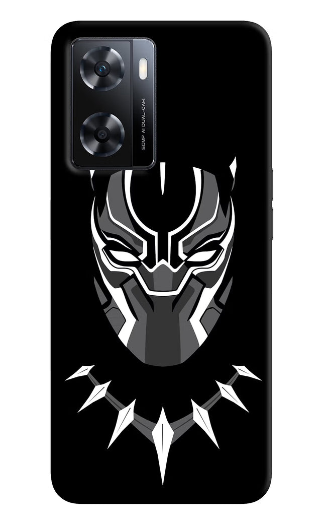Black Panther OPPO A77s Back Cover