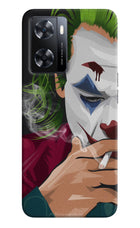 Joker Smoking OPPO A77s Back Cover