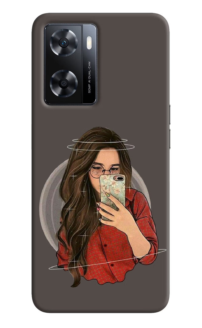 Selfie Queen OPPO A77s Back Cover
