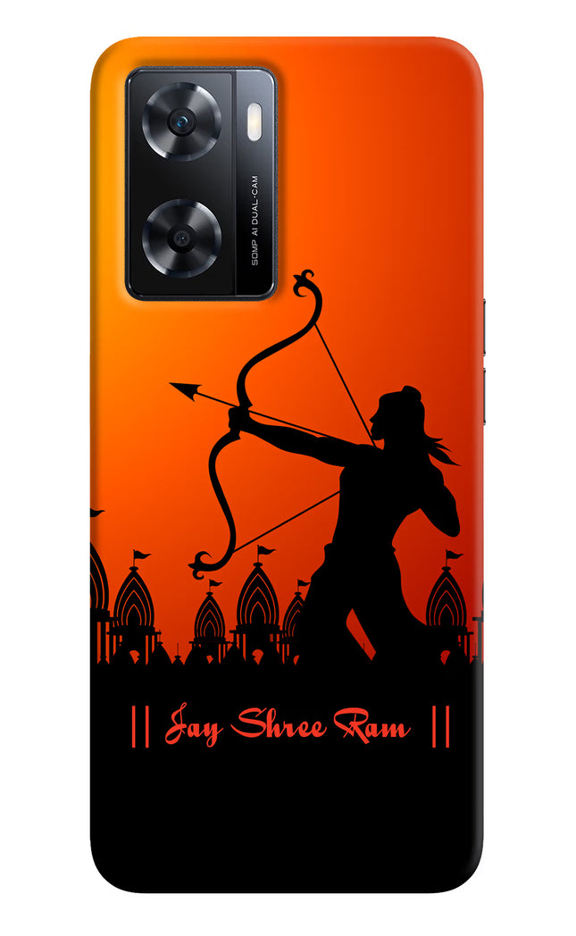 Lord Ram - 4 OPPO A77s Back Cover