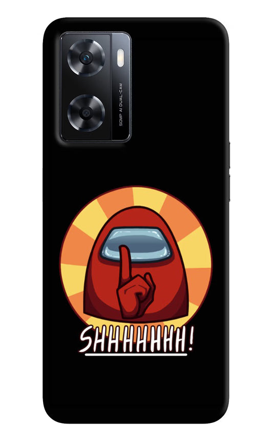 Among Us Shhh! OPPO A77s Back Cover