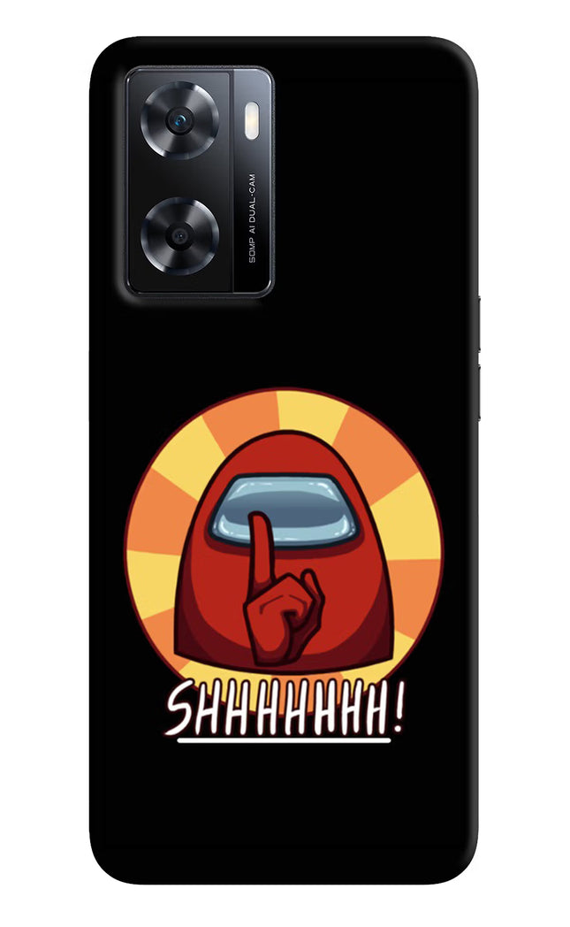 Among Us Shhh! OPPO A77s Back Cover