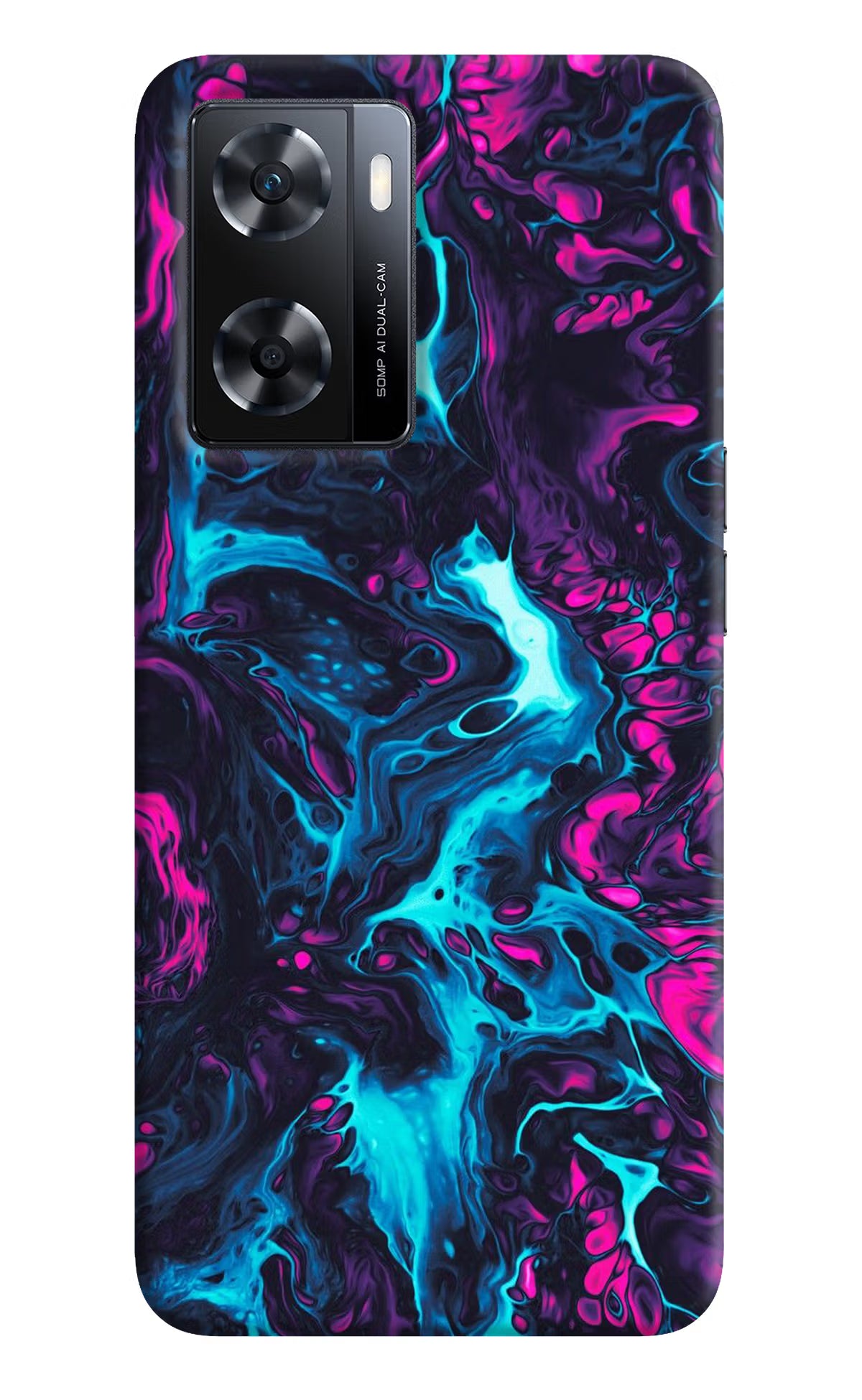 Abstract OPPO A77s Back Cover