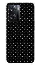 White Dots OPPO A77s Back Cover