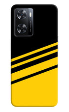 Yellow Shades OPPO A77s Back Cover