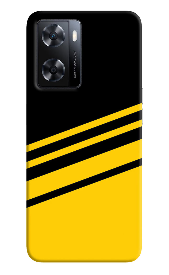 Yellow Shades OPPO A77s Back Cover
