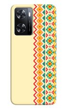 Ethnic Seamless OPPO A77s Back Cover