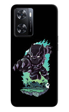 Black Panther OPPO A77s Back Cover